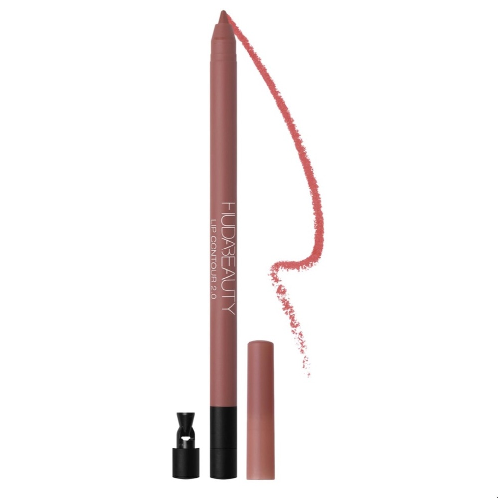 HUDA BEAUTY Lip Liner      Color: Pinky Brown.         Automatic lip pencil NEW